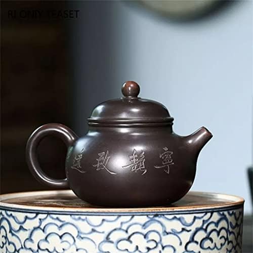 Дебела 200 мл јиксинг Зиша тенџере рачно изработено чајник за чај за чај Зиша