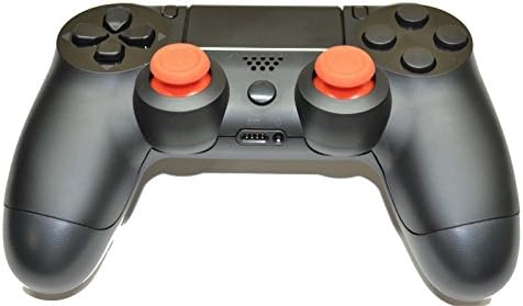 Гаметаун портокал палецот аналогни стапчиња за палецот за PlayStation 4 PS4 DualShock 4 контролер