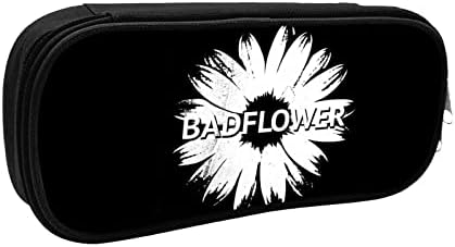 Daihanle Badflower тинејџери Пенка кутија преносна молив за шминка торбичка студент со голем капацитет платно молив