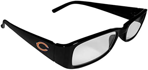 Siskiyou Sports NFL Chicago мечки унисекс печатени очила за читање, 1,75, црна, една големина