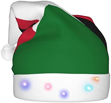 Знаме На Судан Божиќна Капа Мажи Жени Забава Обезбедува Унисекс Капи За Новогодишни Капи За Забави