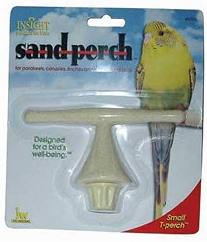 JW Pet Company Insight Sand perch t perch додаток на птици, мали, бои се разликуваат