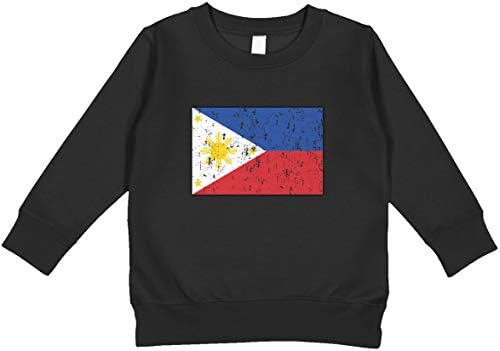 Земја на знамето на Филипини Амдеско Филипини, филипински маичка за дете