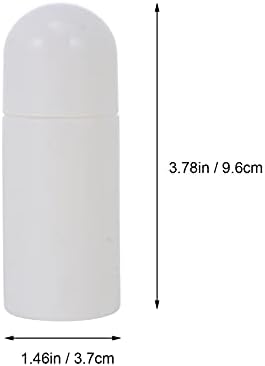 Лурос мали шишиња за течности 8 парчиња празни 50 ml шише со течен линимент сунѓер за глава апликатор за