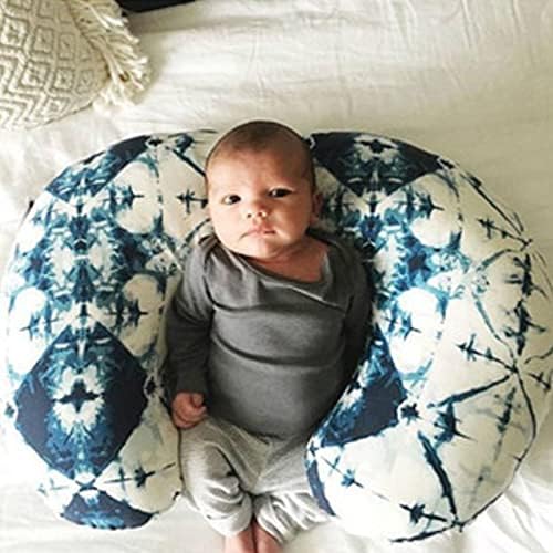 Покривка за перница за бебиња, покривање на перница за хранење удобно лесен за чистење на облик на облик на разноврсна