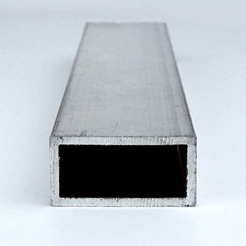 6063 Алуминиумска правоаголна цевка, T52 темперамент, ASTM B221, 2 x 3, 0,125 wallид, 12 должина, онлинематали