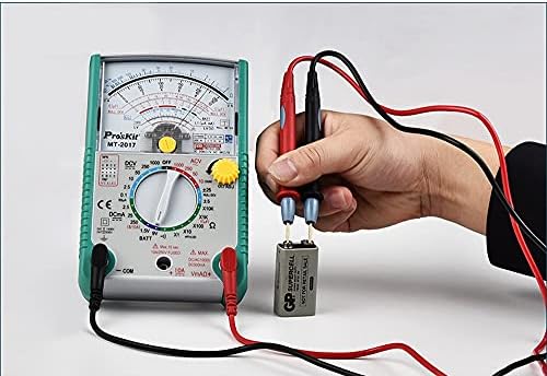 Слатиом заштитна функција Аналогно мултиметарски стандарден мерач на тестирање на охм DC AC напон на струја на отпорност