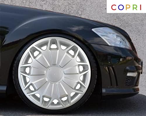 Копри комплет од 4-та тркала од 16 инчи сребрен Hubcap Snap-on одговара на Volkswagen VW